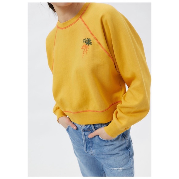 Kimchi Blue Grow Your Own Way Carrot Sweatshirt - Picture 1 of 6